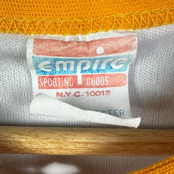 Men's Vintage 70s/80s Empire Sporting Goods Beach V-Neck Jersey - Picture 3 of 5